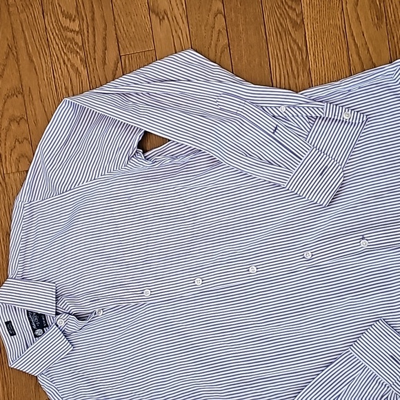 CCO J.Crew Haberdashery Striped Shirt Dress - Picture 3 of 13